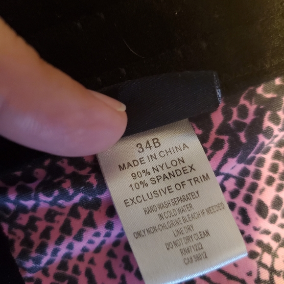 💋3/$20 Rainbow Animal Print Bra, 34B - Picture 5 of 5